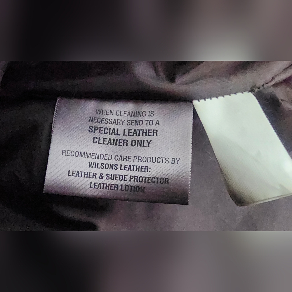 Wilsons Leather MAXIMA Black Leather Jacket!!! Y2K!! - Picture 6 of 14